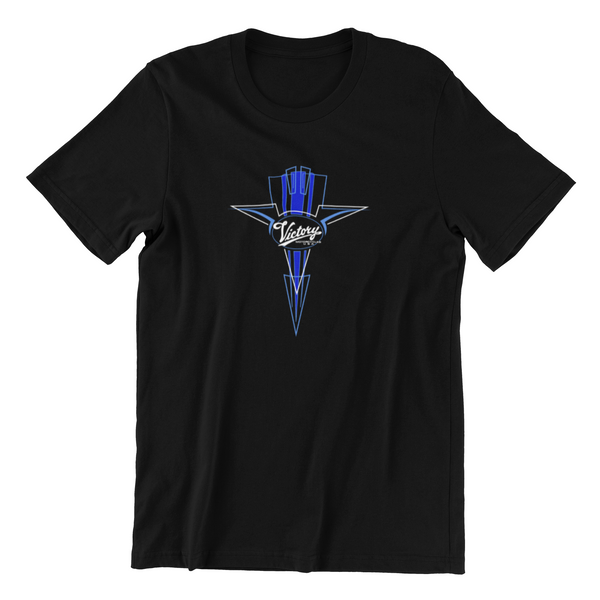 Blue Victory Pinstripe T-Shirt