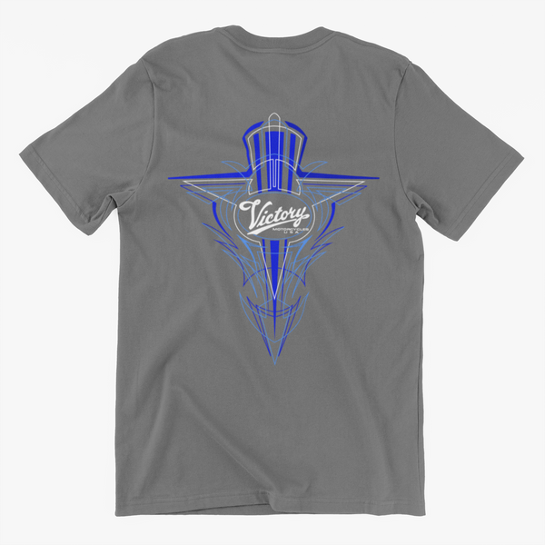 Blue Victory Pinstripe T-Shirt